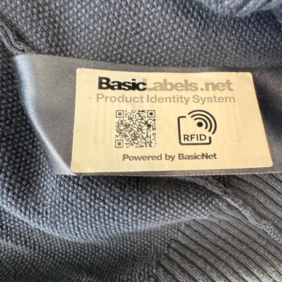 NWT Men’s KAPPA Archibald Lightweight Crewneck Sweater in Blue Navy, Size S - Picture 10 of 11